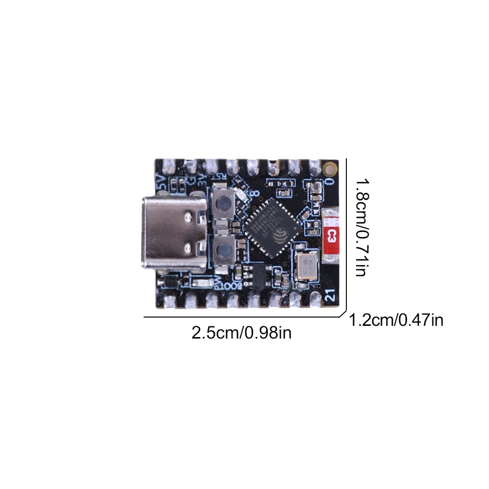 1-5PCS ESP32 C3 Development Board Modules Mini Wifi BT Bluetooth Module Processor RISC-V ESP32-C3 SuperMini 4M flash Type-C Peaceful Pleasures Health and Wellness