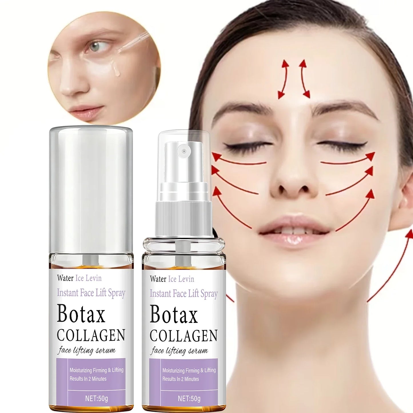 Collagen & Hyaluronic Acid Face Lift Spray | Firming Mist