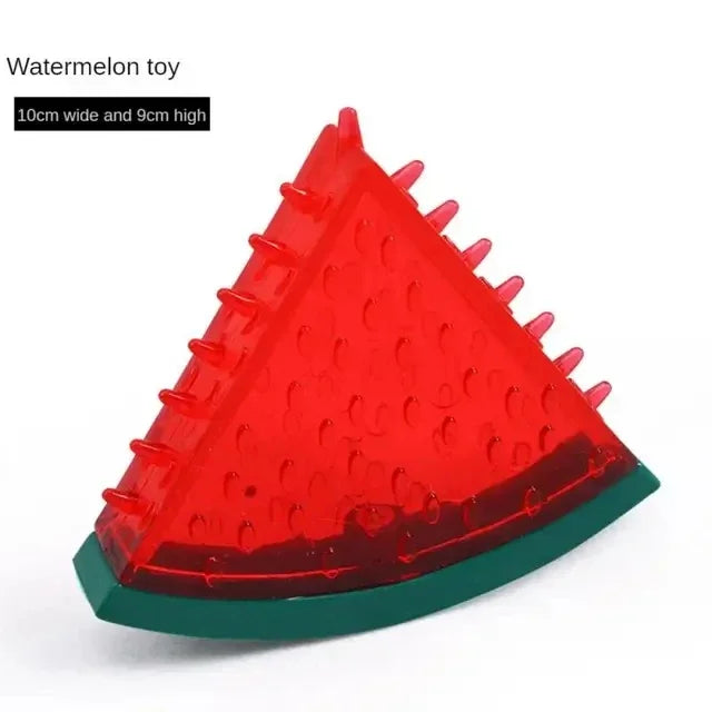 Freezable Fruit Pet Chew Toy | Cooling Dog & Cat Summer Toy
