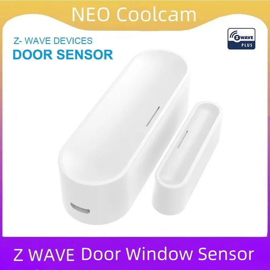 NEO Coolcam Z-Wave Plus Door Window Sensor with Temperature Humidity 700 Series Z Wave USB Charge Battery Operated 868.4MHZ Peaceful Pleasures Health and Wellness
