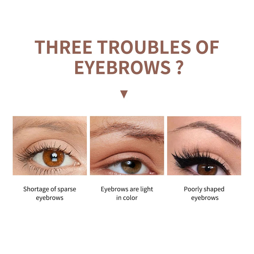 Peel-off Eyebrow Gel Waterproof And Sweat-proof Tattoo Long-Lasting Smudge-Proof Effect Natural Eyebrow Dye Eye Makeup Cosmetics Peaceful Pleasures Health and Wellness
