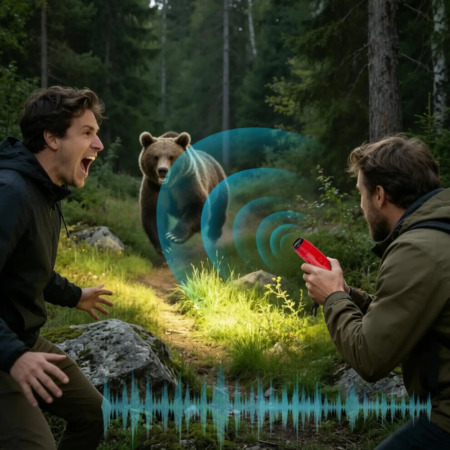 125dB Portable Bear Horn – 4 Volumes, 3 Tones | Outdoor Safety Outdoor Safety Horn Peaceful Pleasures Health and Wellness