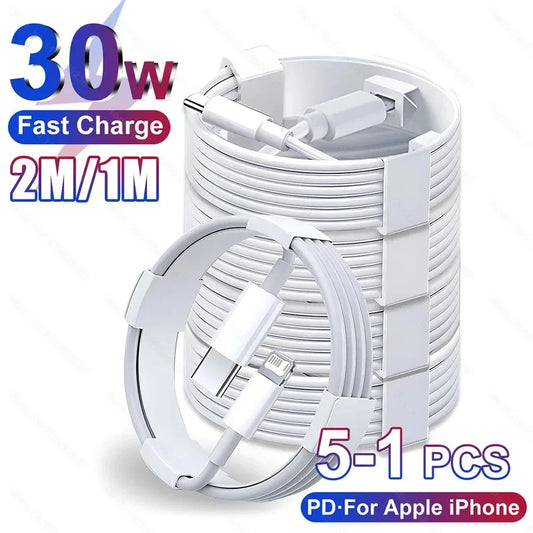 PD 20W Fast Charging Cable for iPhone 11 12 13 14 – 1M & 2M Fast Charging Cable Peaceful Pleasures Health and Wellness
