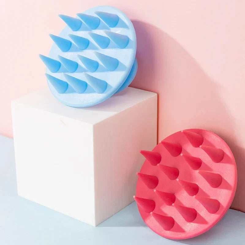 1pcs Hair Brush Scalp Massager for Hair Growth Mold-Free Silicone Scalp Massager Shampoo Brush Scalp Scrubber Exfoliator Tools Peaceful Pleasures Health and Wellness