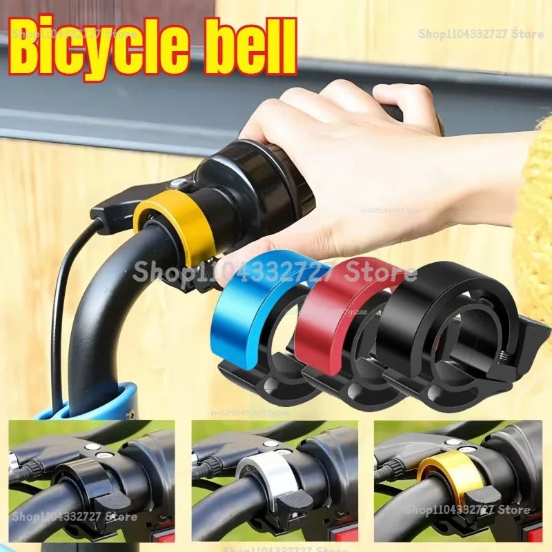 Alloy MTB Bicycle Bell | Handlebar Ring Horn – 1/2/3 Pack
