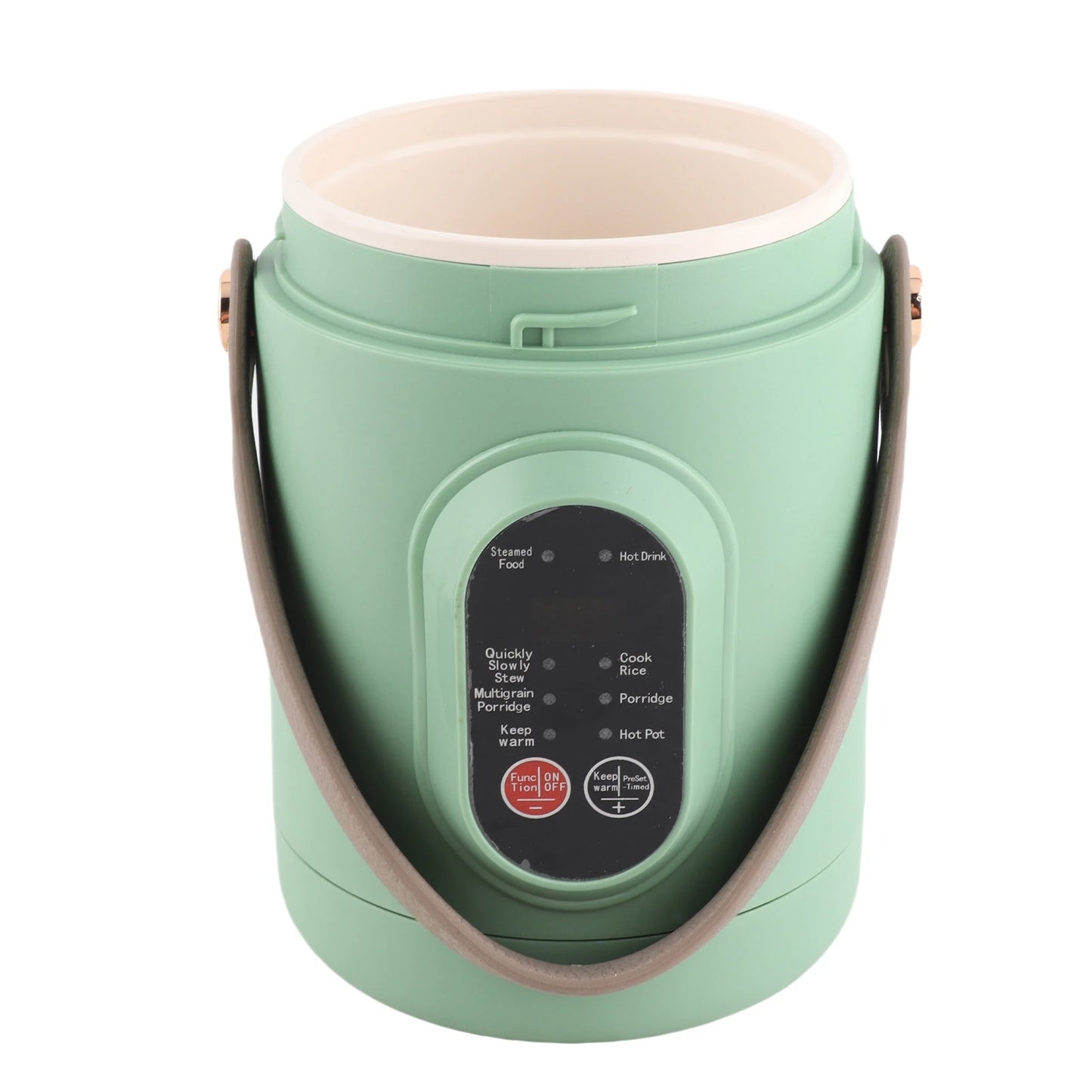 Portable Electric Pot 500W Travel Cooking Stainless Steel Mini