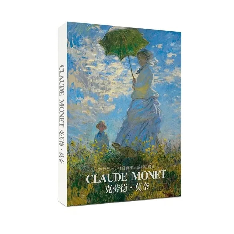 Claude Monet Oil Painting Postcard Vintage Impressionist Art Greeting