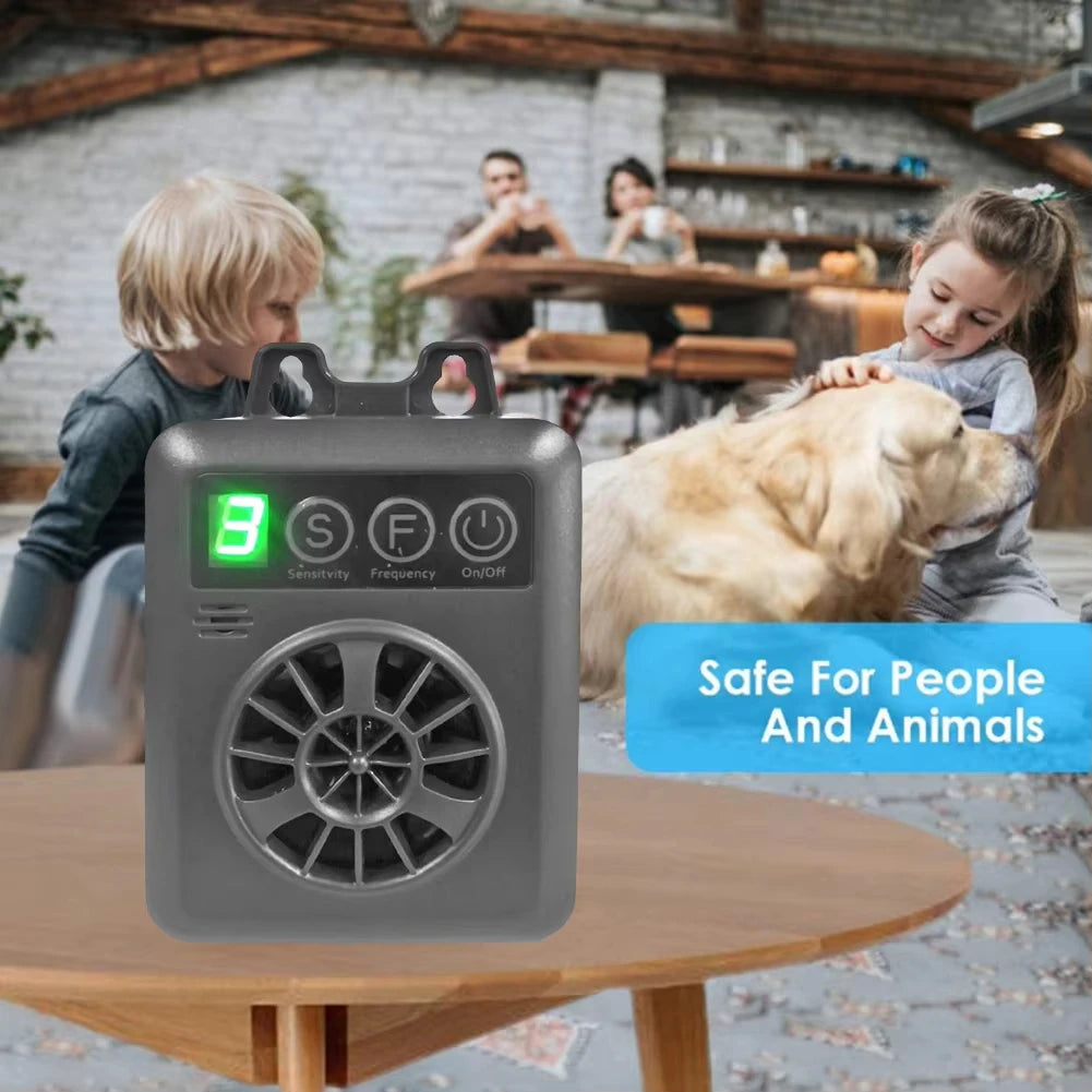 Ultrasonic Dog Repeller Outdoor Pet Aggressive Stopper Deterrent Trainer Chaser Tool Peaceful Pleasures Health and Wellness