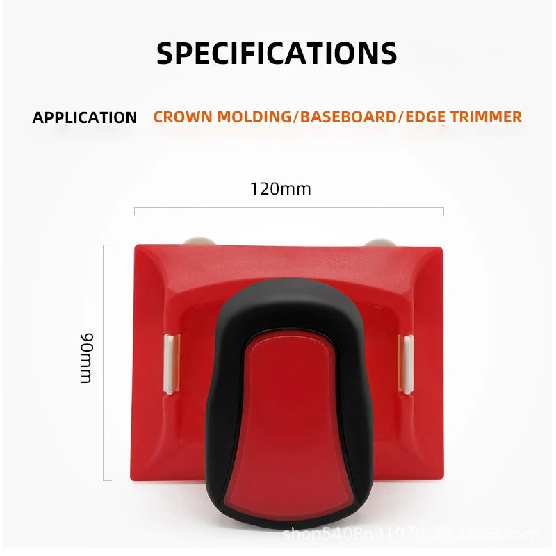 Paint Edger Brush – Corner & Edge Trimmer with Nylon Bristles