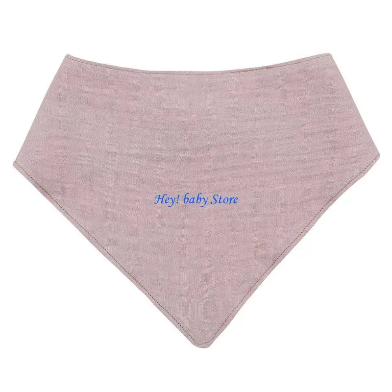 Soft Cotton Baby Feeding Bib Burp Cloth & Bandana Scarf 0-1Y