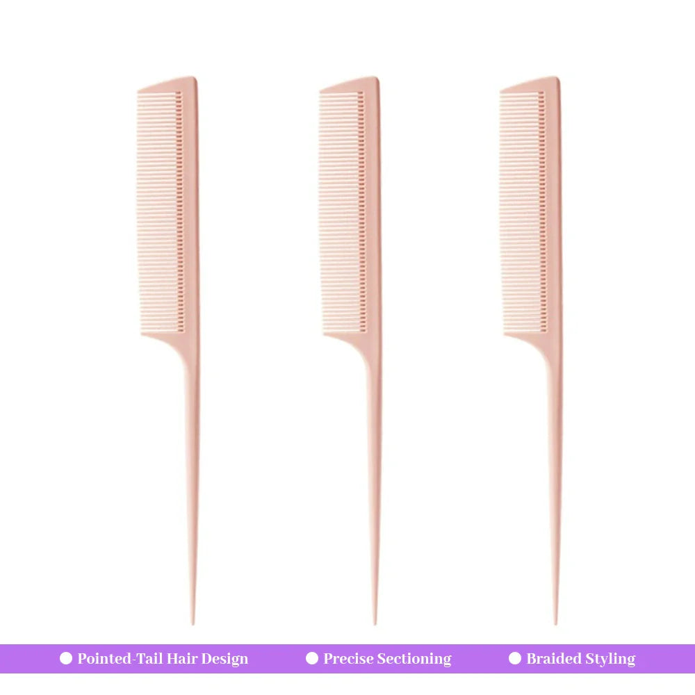 Pointed Tail Comb Set 3/5/10 Pcs – Anti-Static Hair Pick