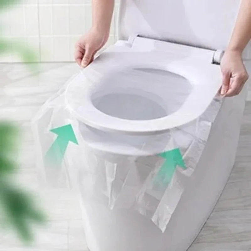 Disposable Toilet Seat Covers | Travel & Camping PE Pads