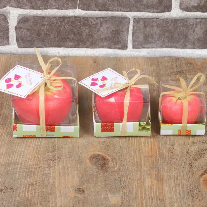 3D Realistic Apple Scented Candle | Aromatherapy Gift Décor