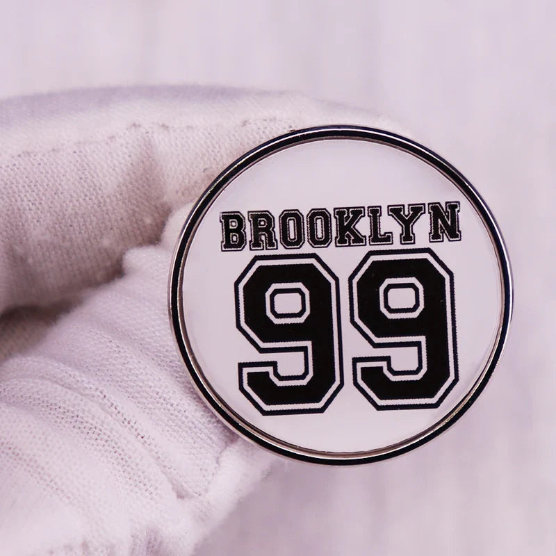 Brooklyn Nine-Nine TV Show Enamel Pin – 99 Precinct Badge