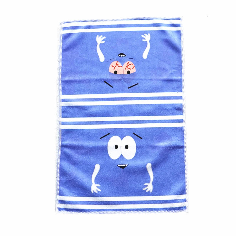 Cartoon Towelie Hand Towel | Quick-Dry Soft Kitchen & Bath