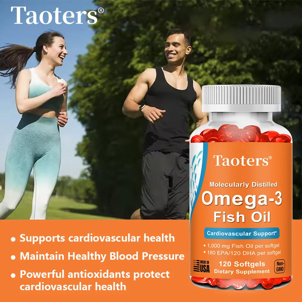 2000mg Triple Strength Omega-3 Fish Oil | 360mg EPA 240mg DHA