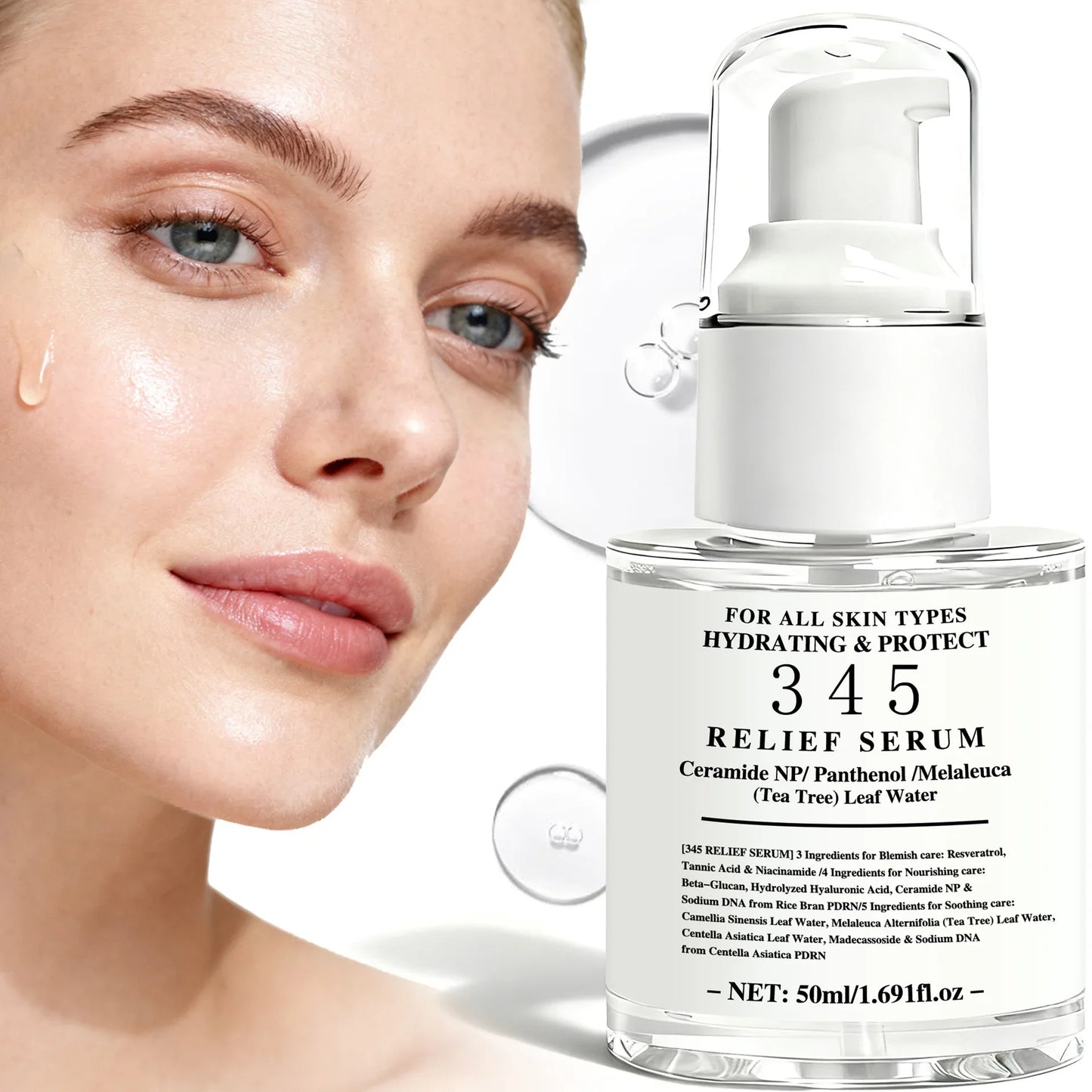 Hydrating Face Essence Serum – All Skin Types, 50ml
