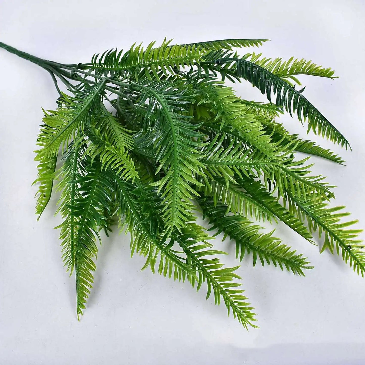 20-Pack Artificial Boston Fern Bush Silk Plant | Fake Greenery