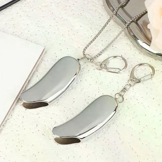 Banana Shape Metal Lighter Case with Keychain & Neck Chain Lighter Case Oasis Select