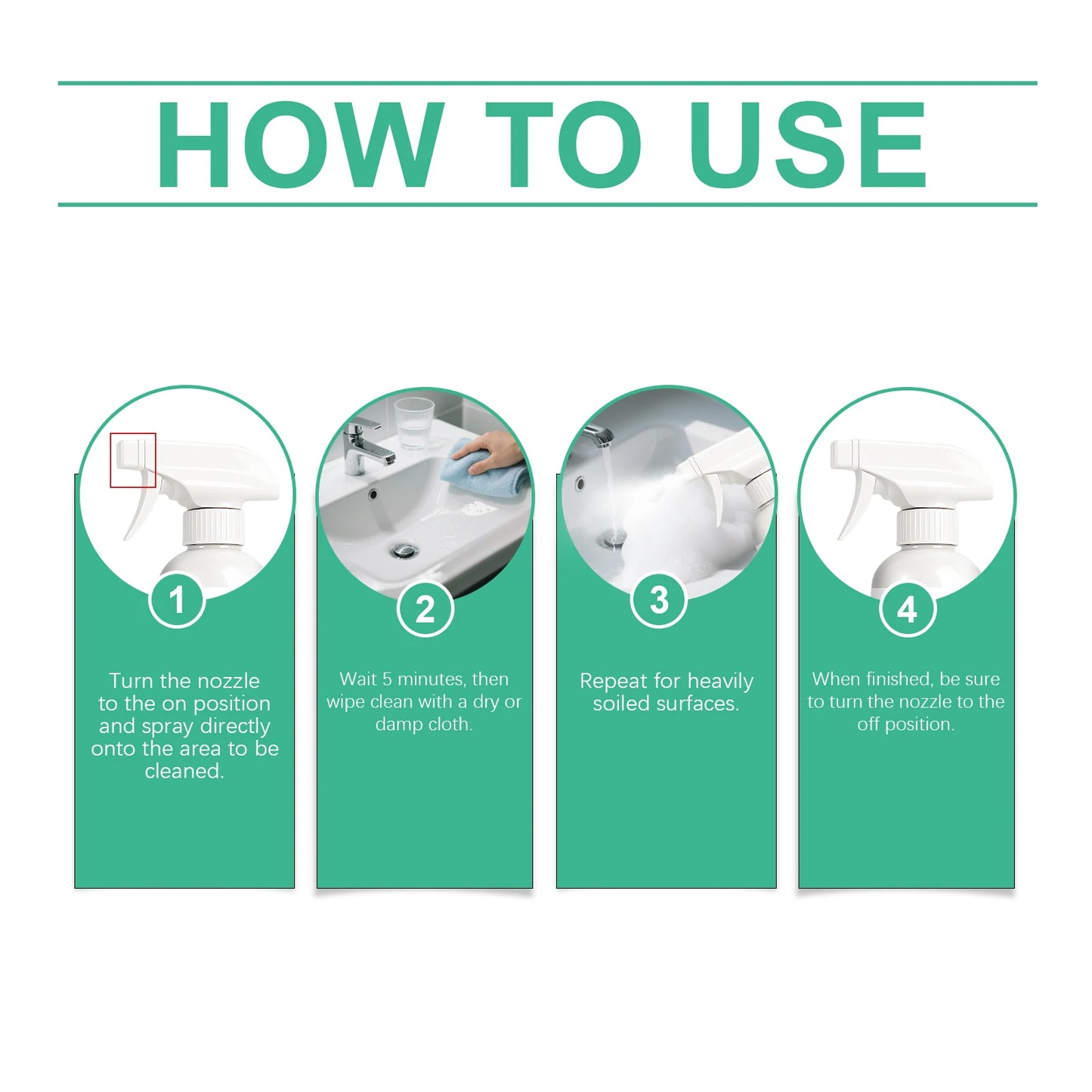 Jakehoe Bathroom Cleaner Spray – Limescale & Stain Remover