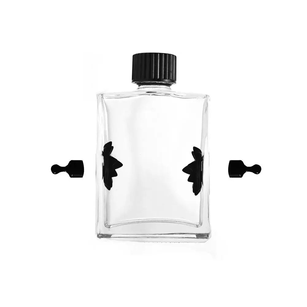 Ferrofluid Magnetic Stress Relief Toys for Decompression Peaceful Pleasures Health and Wellness square bottle