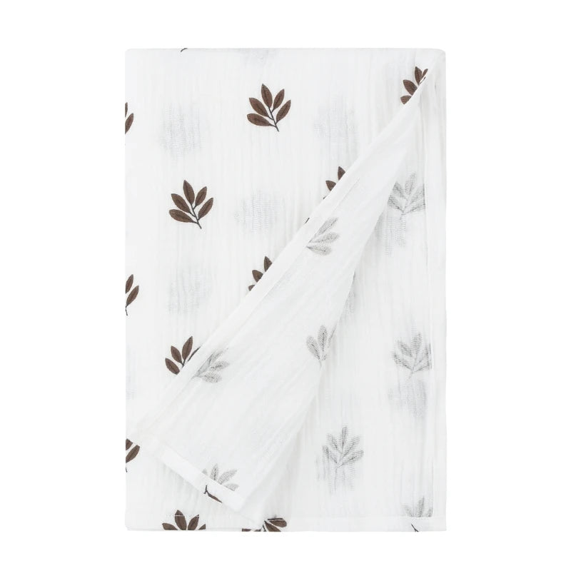 Baby Swaddle Wrap Blanket | Soft Floral Cotton, Newborn