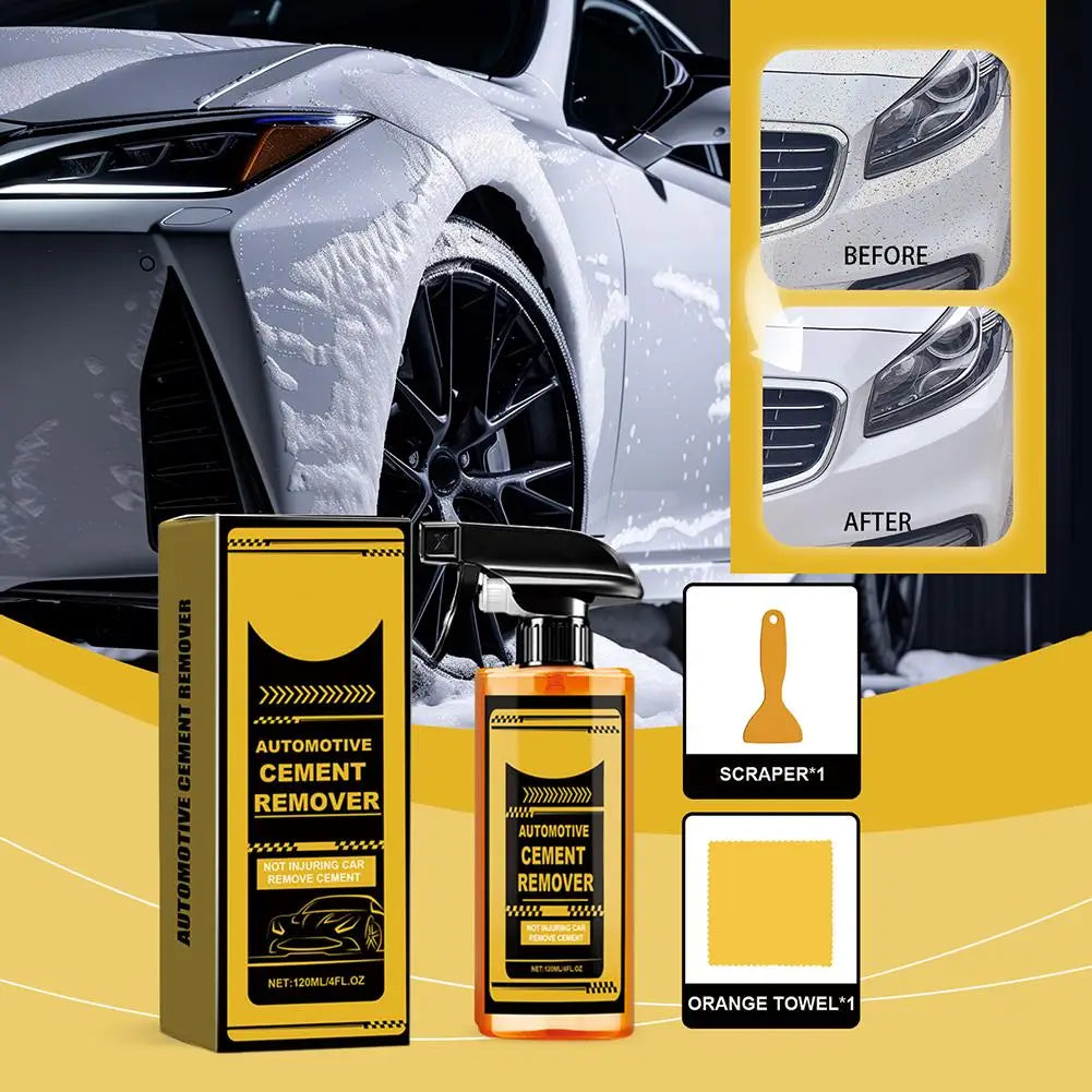 Exterior Car Cleaner Powerful Quick-Acting Car Detailing Cleaner Effective Cleaning Supplies For Sedan Commercial Vehicles Truck Peaceful Pleasures Health and Wellness