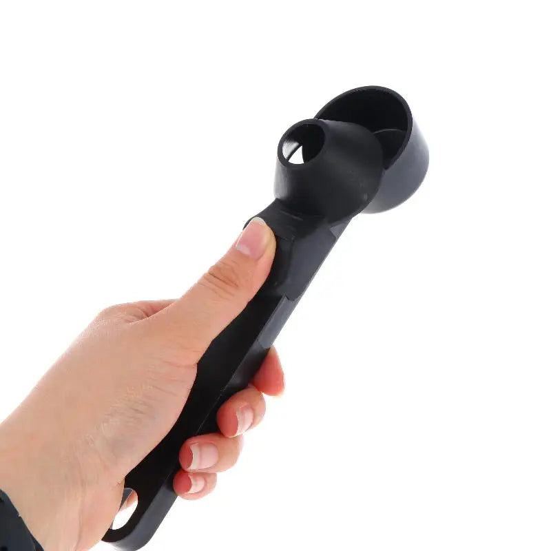Versatile Sliding Leakproof Coffee Scoop Reusable Protein Powder Spoon Funnel For Milk Supplements Kitchen Gadgets Peaceful Pleasures Health and Wellness