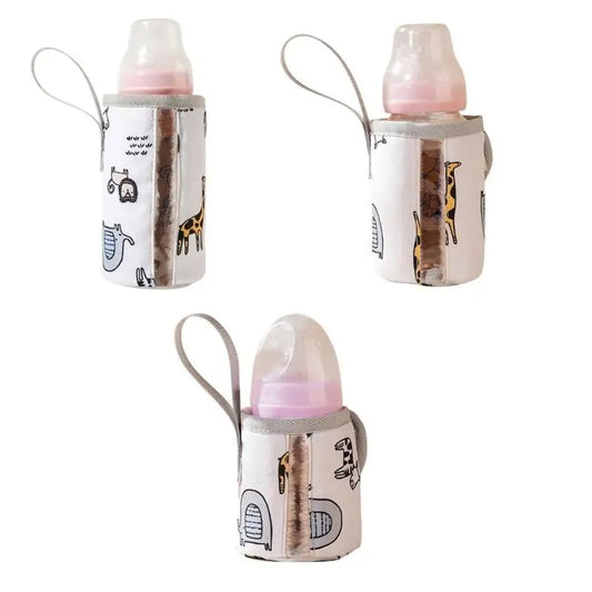 Baby Bottle Insulator Sleeve with Lanyard | Thermal Milk Cover Bottle Insulator Sleeve Peaceful Pleasures Health and Wellness