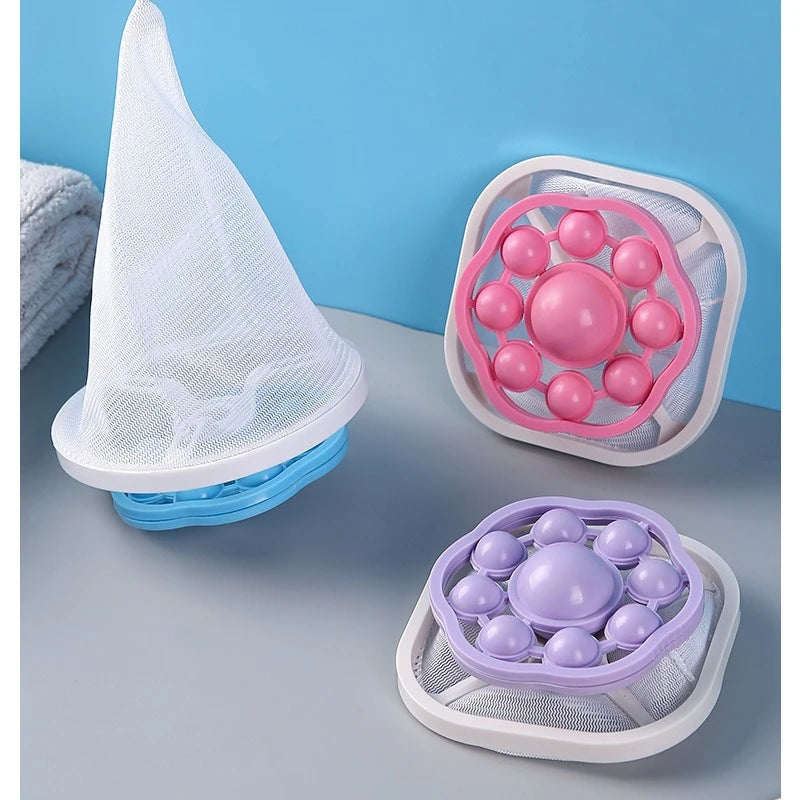 Washing Machine Laundry Ball Filter – 8pc Hair & Lint Remover Laundry Filter Balls Peaceful Pleasures Health and Wellness