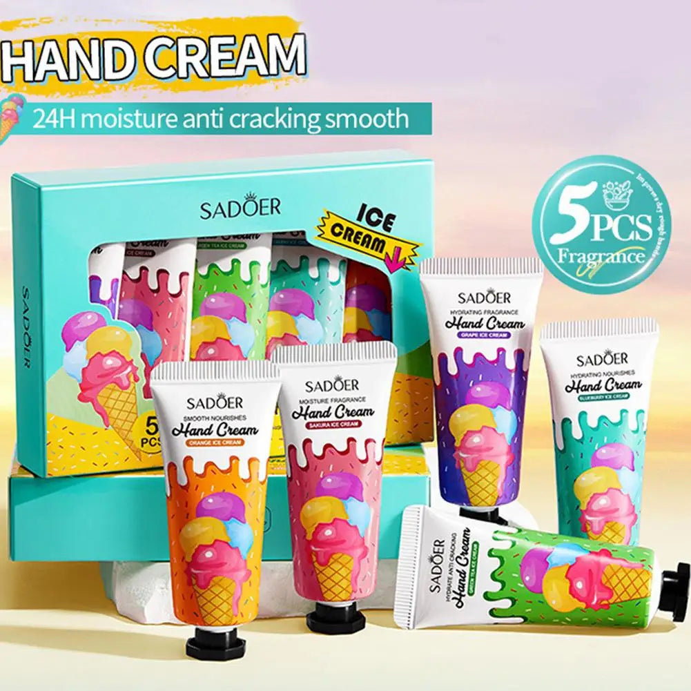 Christmas Hand Cream Gift Set – Deep Moisturizing 1/5pcs