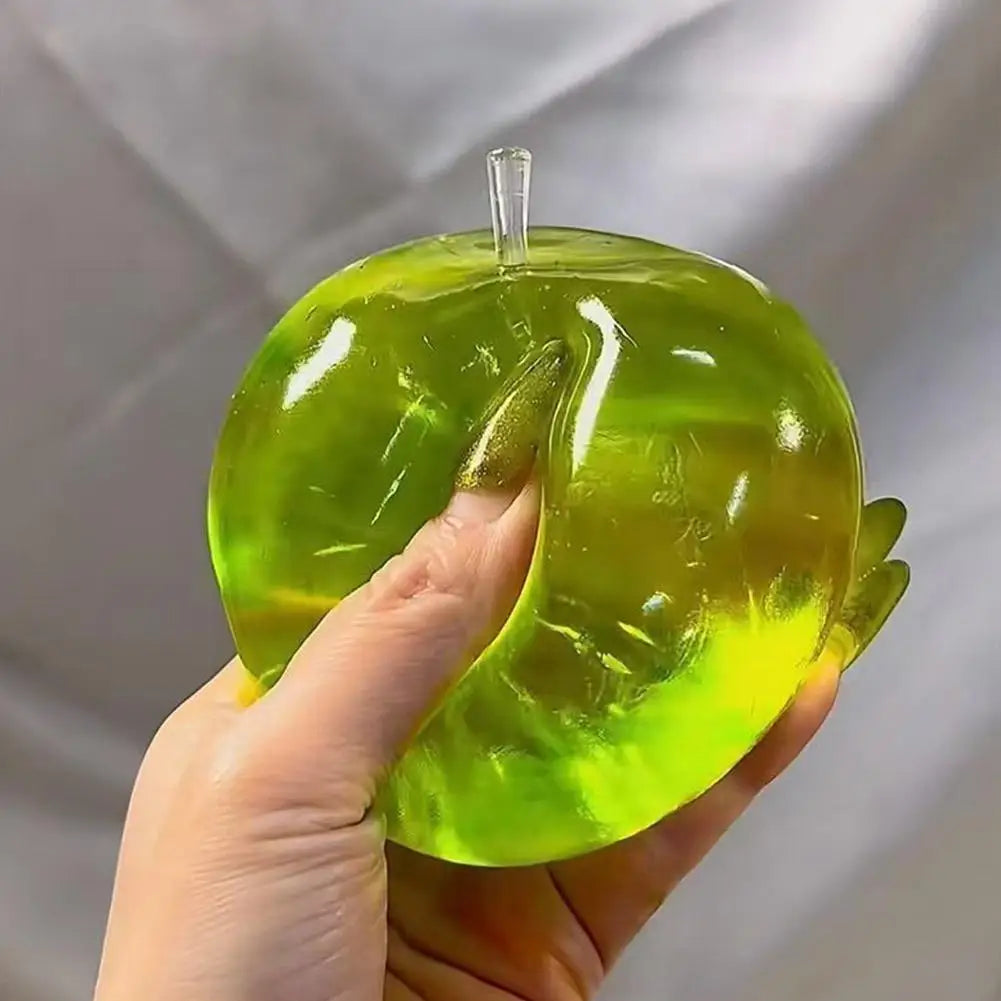 Green Apple Squeeze Fidget Toy | Sensory Squishy Gift