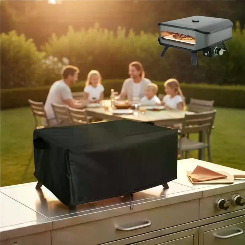 Heavy-Duty Outdoor Pizza Oven Cover – Waterproof & UV-Resistant
