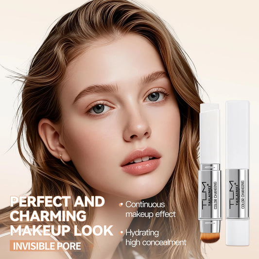 Tlm Color Changing Foundation Stick with SPF 15 Peaceful Pleasures Health and Wellness