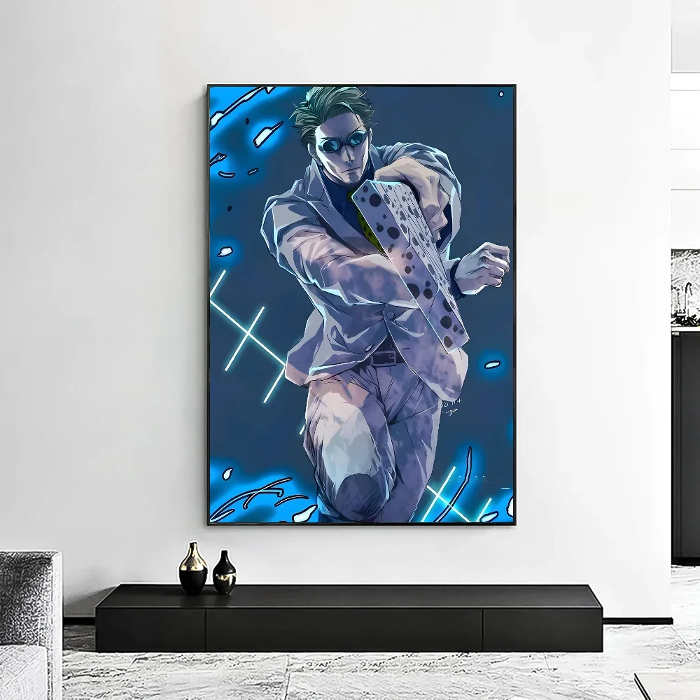 Jujutsu Kaisen Kento Nanami Minimalist Canvas Wall Art Print