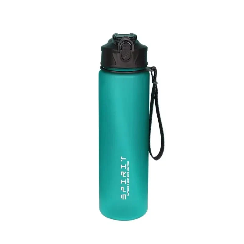 750ml Frosted Water Bottle with Strap – Leak-Proof & BPA-Free
