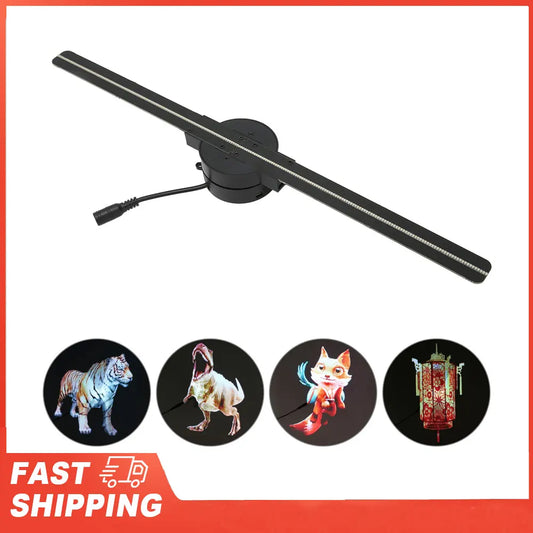3D Hologram Fan 2000x224 Wifi Projector 224 LED Light Beads Business Peaceful Pleasures Health and Wellness AU Plug