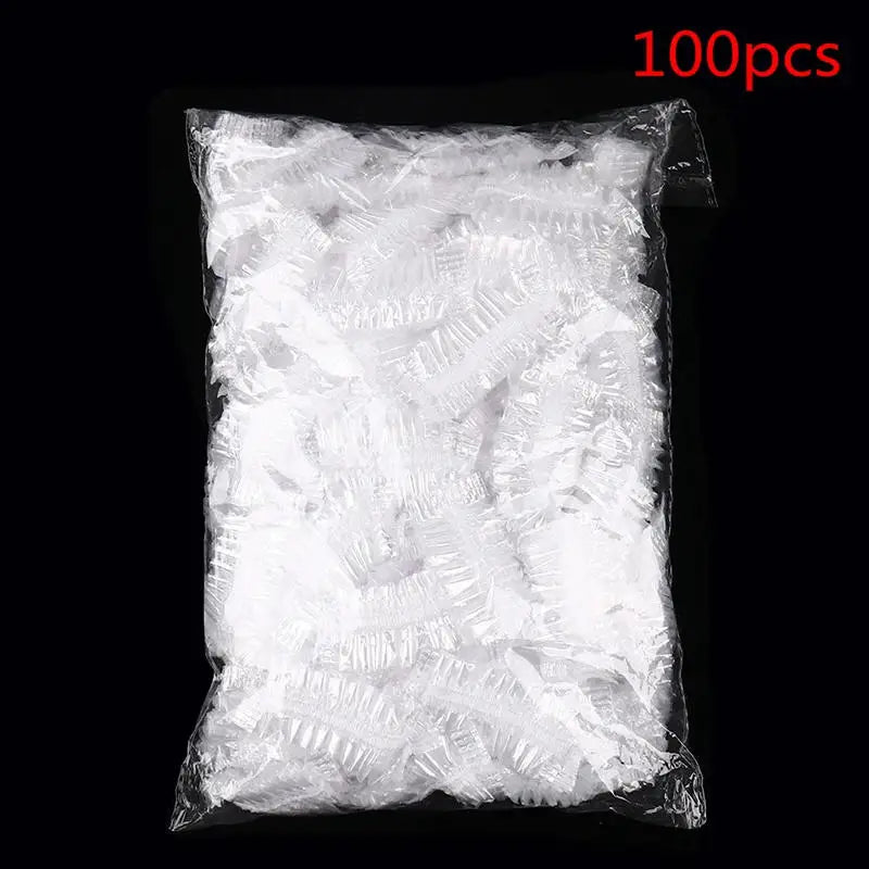 100Pcs/pack Waterproof Earmuff Disposable Hair Dye Earmuff Baby Hair Washing Adults Children Ear Pad Anti Water Entry Ear Cover Peaceful Pleasures Health and Wellness 1 Pack