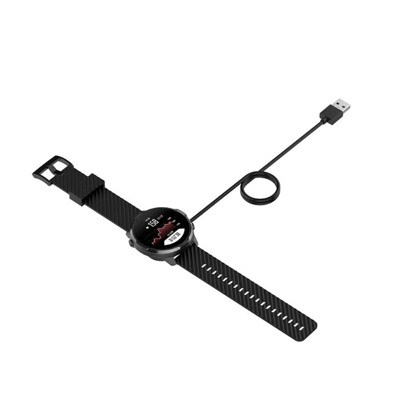 Charger Cable for Suunto 7 Smart Watch USB Charger Clip Cradle Cable Charging Dock Station Peaceful Pleasures Health and Wellness