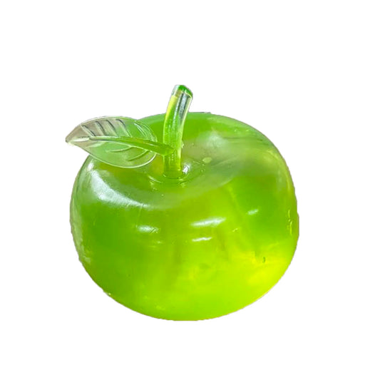 Squishy Green Apple Fidget Toy – Slow Rebound Sensory Squeeze Ball Fidget Squeeze Toy Peaceful Pleasures Health and Wellness A One Size