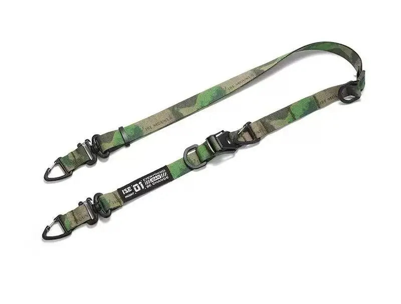 1pcs Outdoor multifunctional diagonal hanging rope with adjustable length expandable single shoulder crossbody backpack strap Peaceful Pleasures Health and Wellness Ruin camouflage