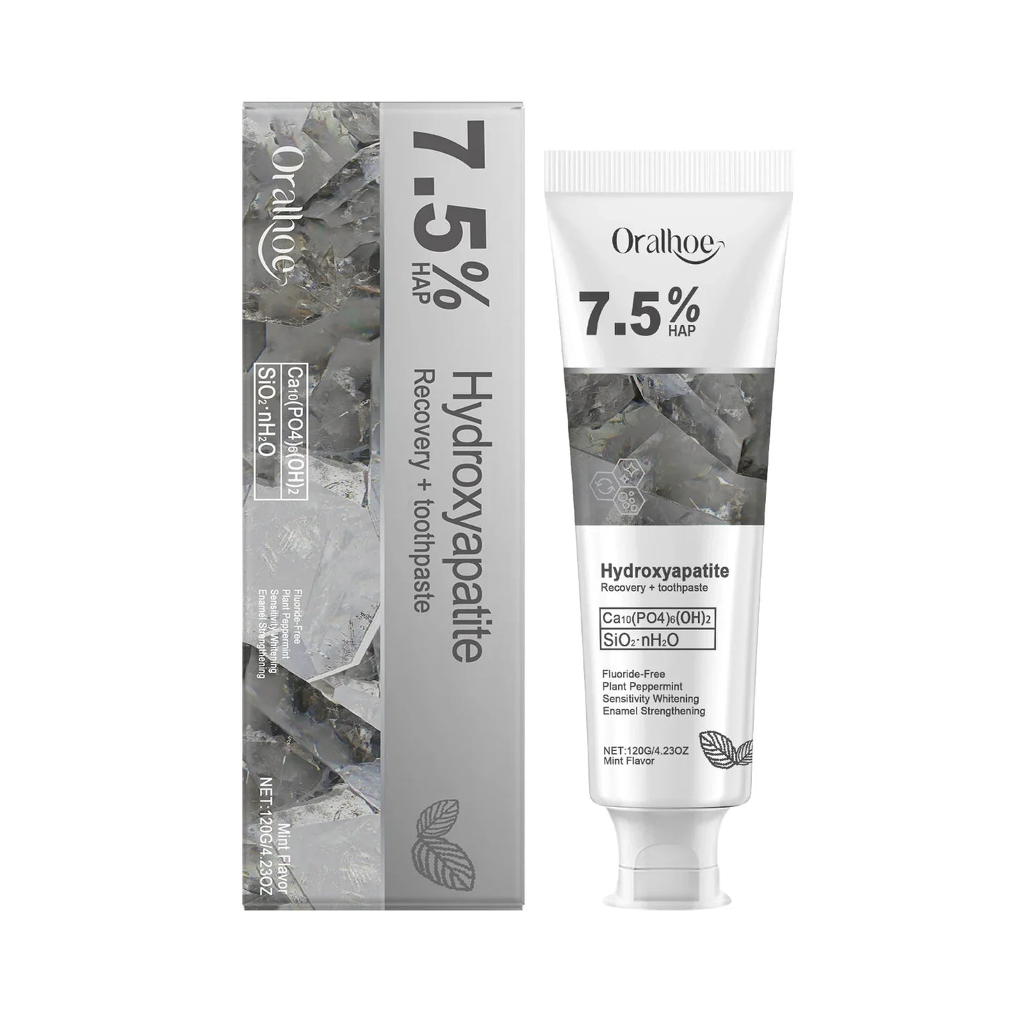 Oralhoe Whitening Toothpaste – Fresh Breath & Deep Clean 120g