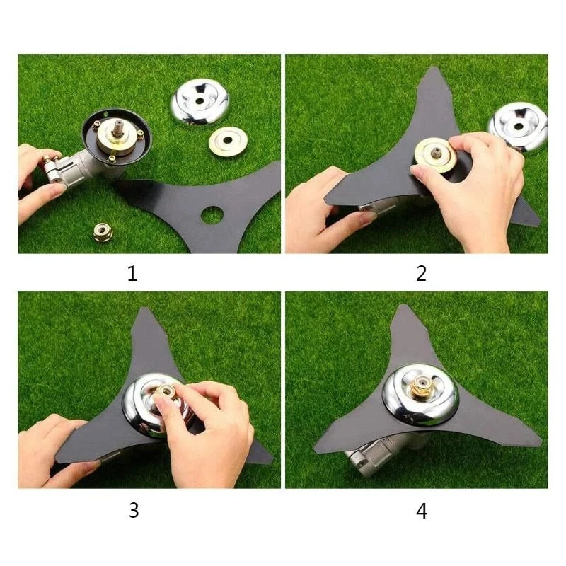 Weed Trimmer Blade Adapter Straight Shaft String Brush Cutter