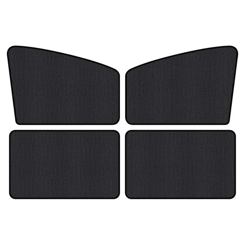 Car 5D Magnetic Mesh Sunshade Heat Insulation Strong Magnetic Adsorption Type Sunscreen Covers Car Side Window Blackout Curtains Peaceful Pleasures Health and Wellness