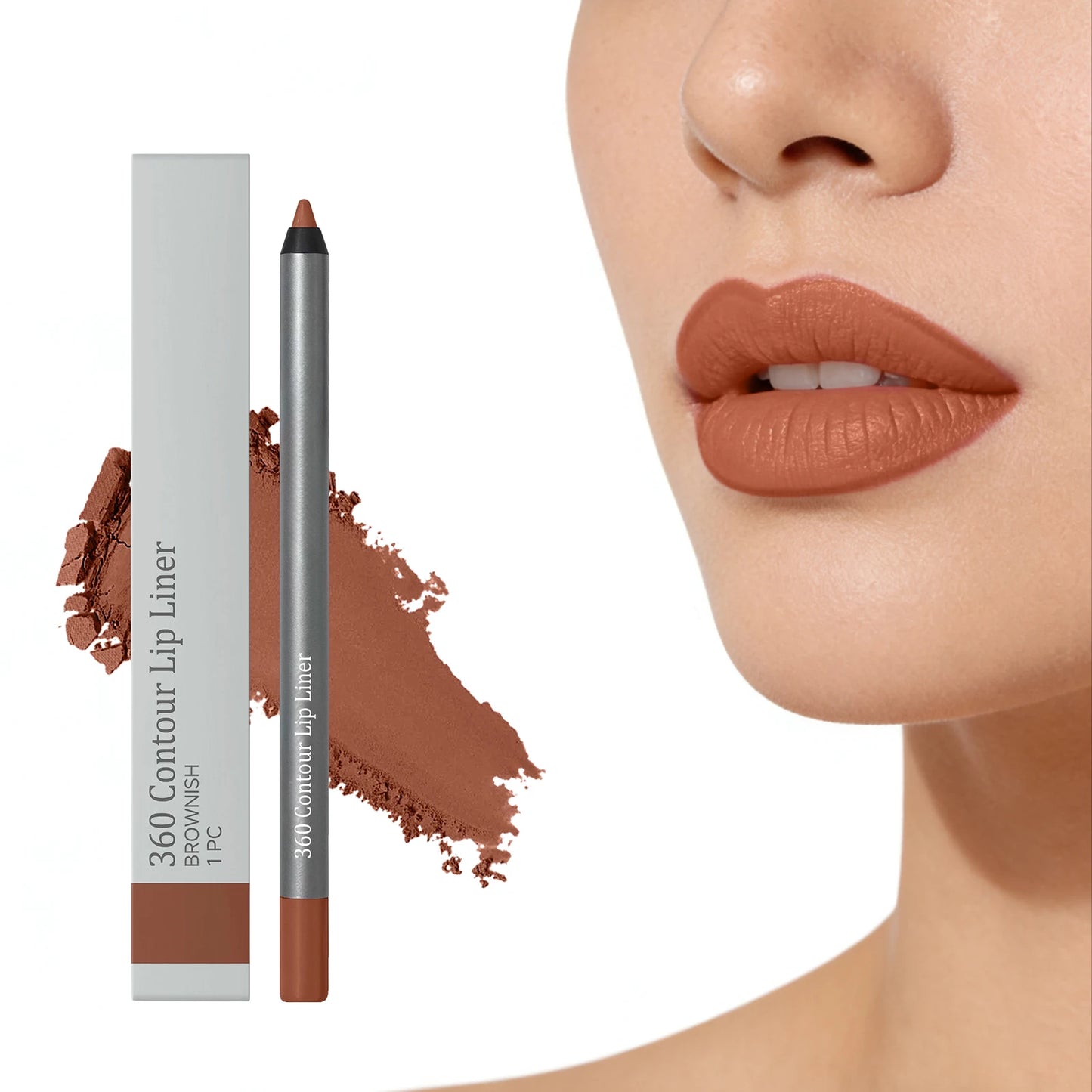 10 Colors Waterproof Lipliner Matte Lipliner Long-Lasting Smoothing Natural Pencil Natural Lasting Lipliner Lip Contour Peaceful Pleasures Health and Wellness 10