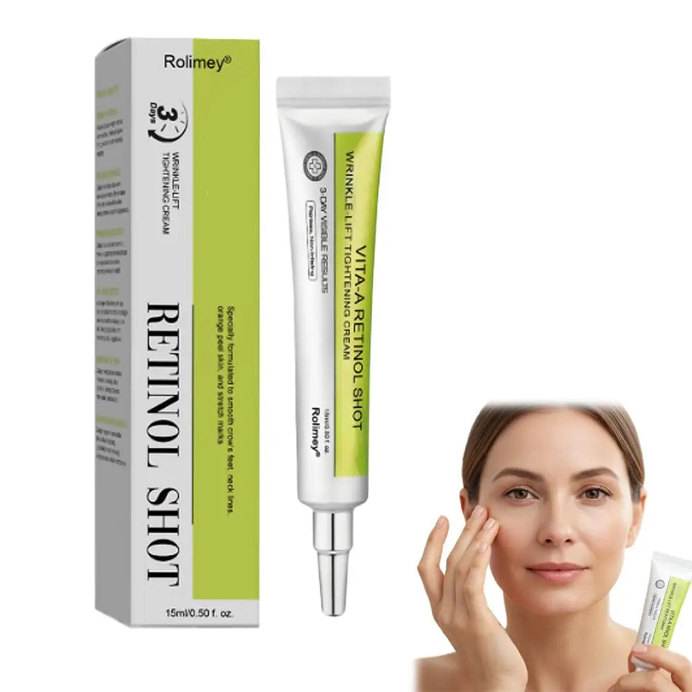 Retinol Face Cream Anti Aging Wrinkle Cream Lifting Firming Whitening Brightening Moisturizer Facial Essence Cream Skin Care Peaceful Pleasures Health and Wellness 15gX1
