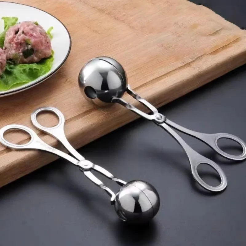 Meat Ball Maker Tool Stainless Steel Clip Round Rice Ball Shaper Spoon Meatball Making Mold Non Stick Stuffed Kitchen Gadget. Peaceful Pleasures Health and Wellness
