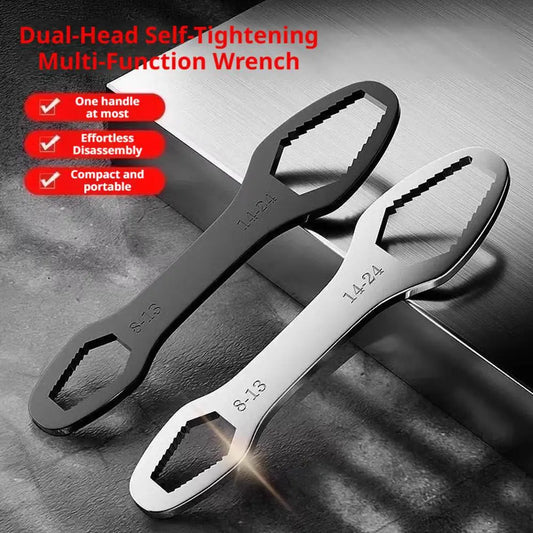 Universal Self-Tightening Adjustable Wrench 8–24mm Hand Tool Adjustable Wrench Oasis Select