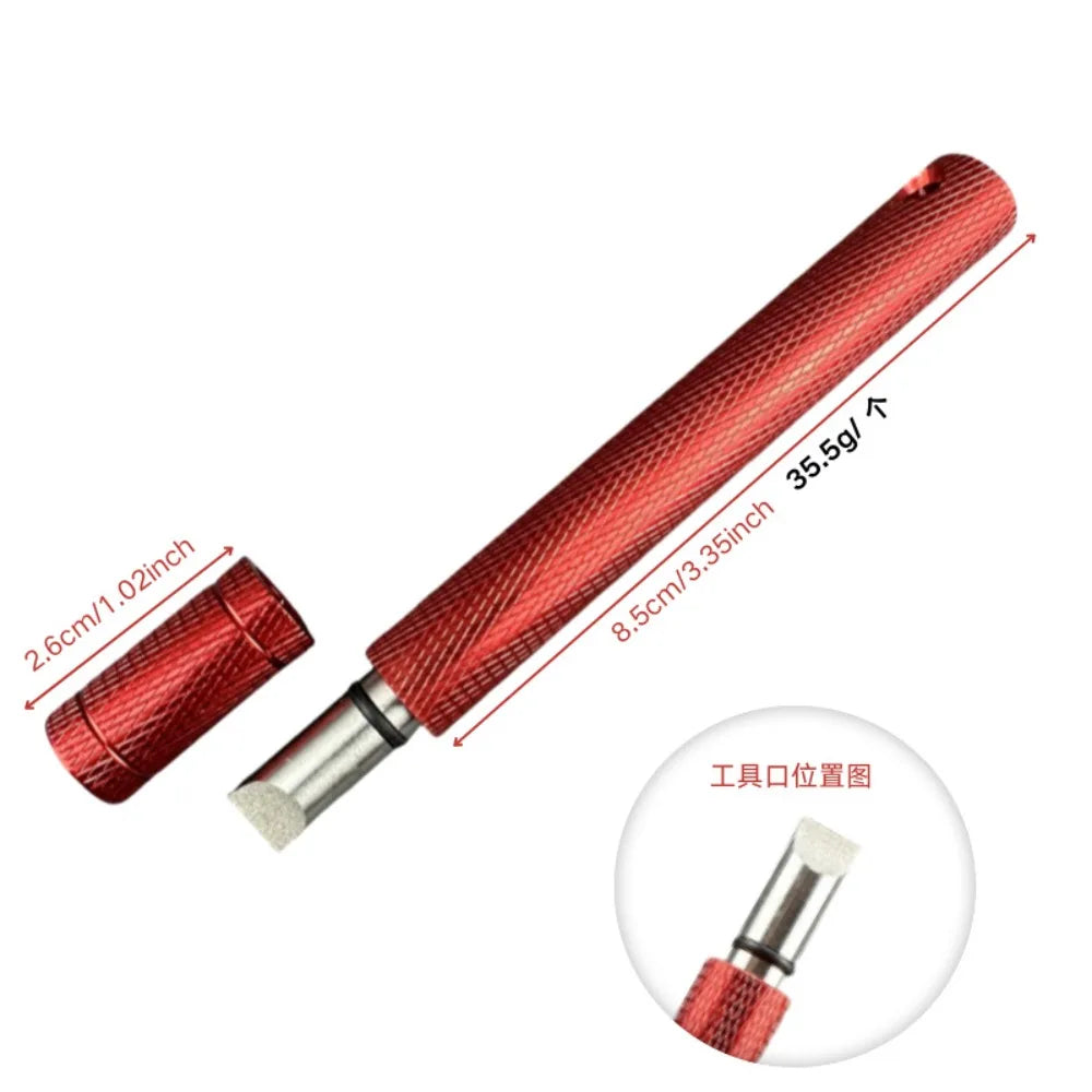 Golf Club Grooving Sharpening Tool 5 Colors Golf Groove Sharpener Wedge Club U V Type Square Regroover Blade Cleaning Tool Acces Peaceful Pleasures Health and Wellness