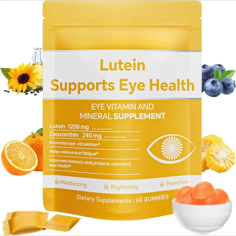 Lutein Zeaxanthin Gummies with Vitamins A C E | 60 Count